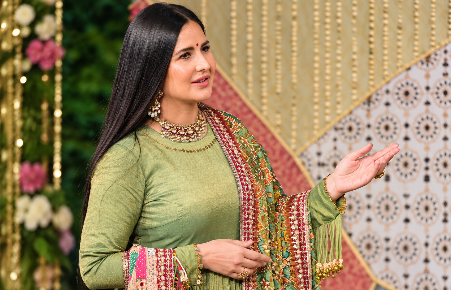 Katrina Kaif recent figure updates at Antilia Ganpati function on September 14