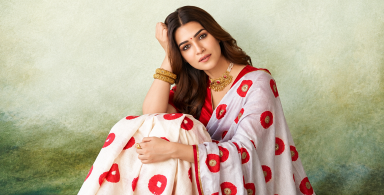 Kriti Sanon measurements and biography profile portrait on the red carpet.
