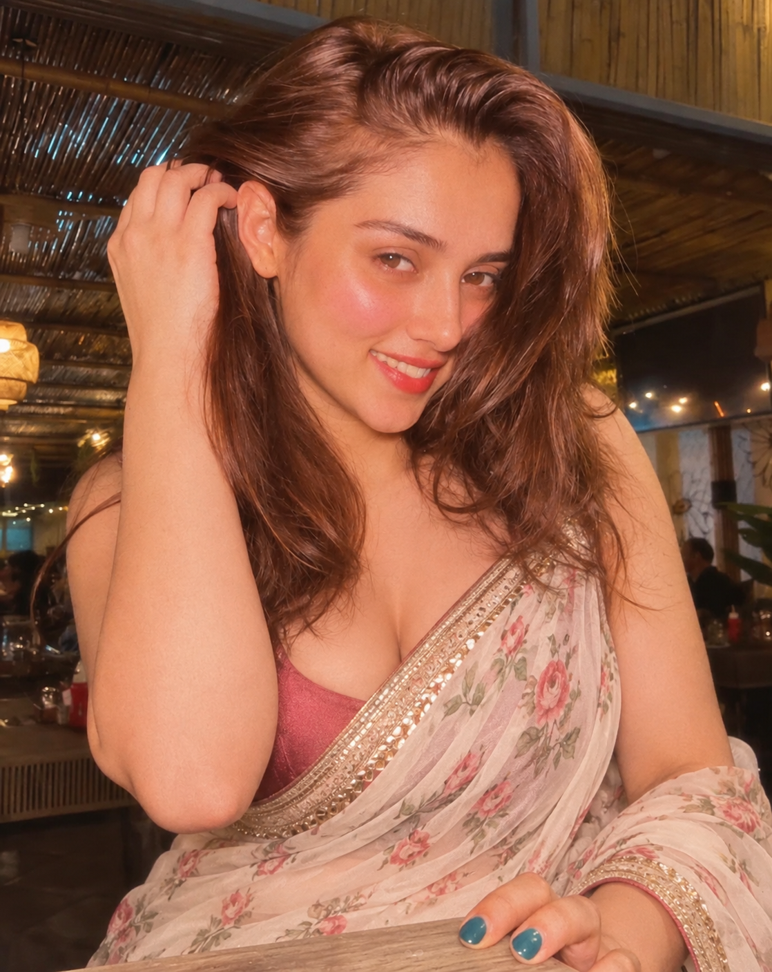 Mallika Singh fun facts candid off duty photograph.