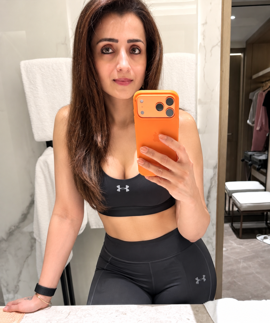 Trisha Krishnan measurements fitness routine and workout appearance.