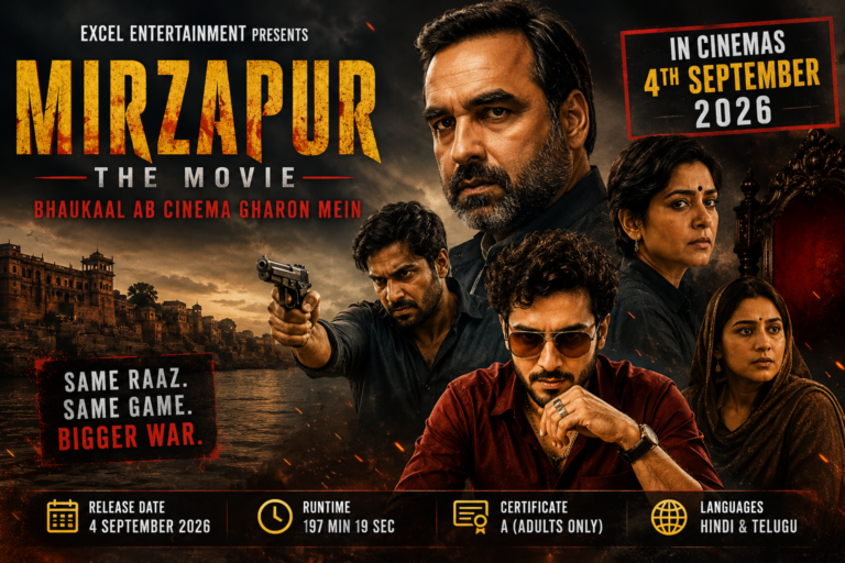 Mirzapur The Movie 2026 cast